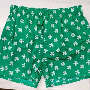 Vintage Old Navy Shamrock Boxer Shorts Medium 32-34 New out of package.